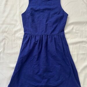 Madewell Vibrant Blue Casual Dress